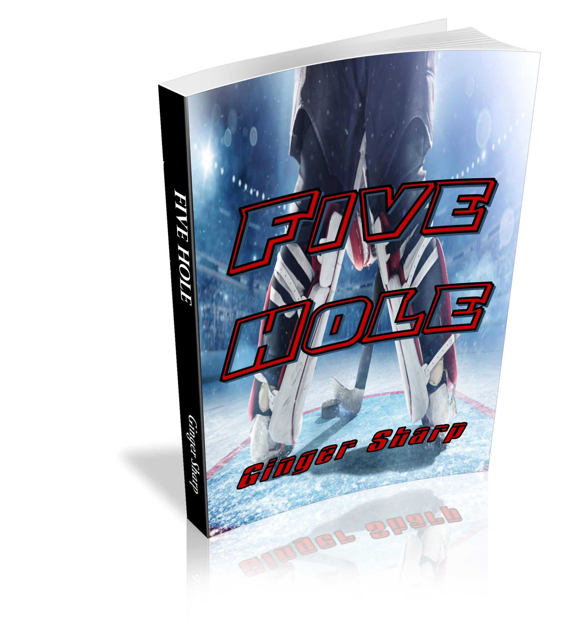 Five Hole book cover by Ginger Sharp